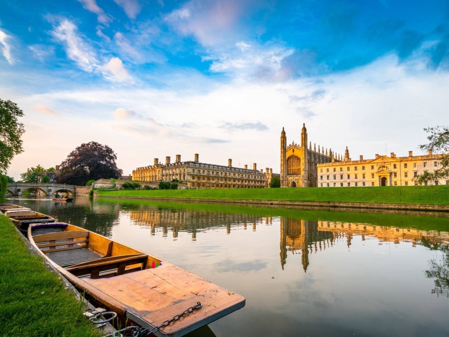 A view of Cambridge from the River Cam